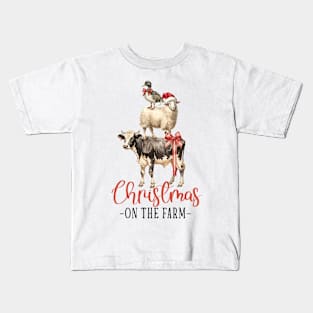 Christmas Farm Quote Kids T-Shirt